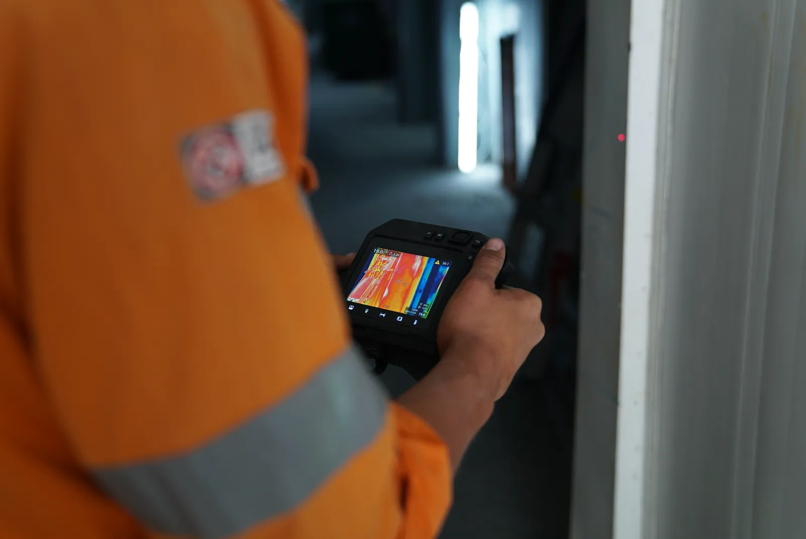 Geosurv thermal camera imaging for asset inspection and fault identification