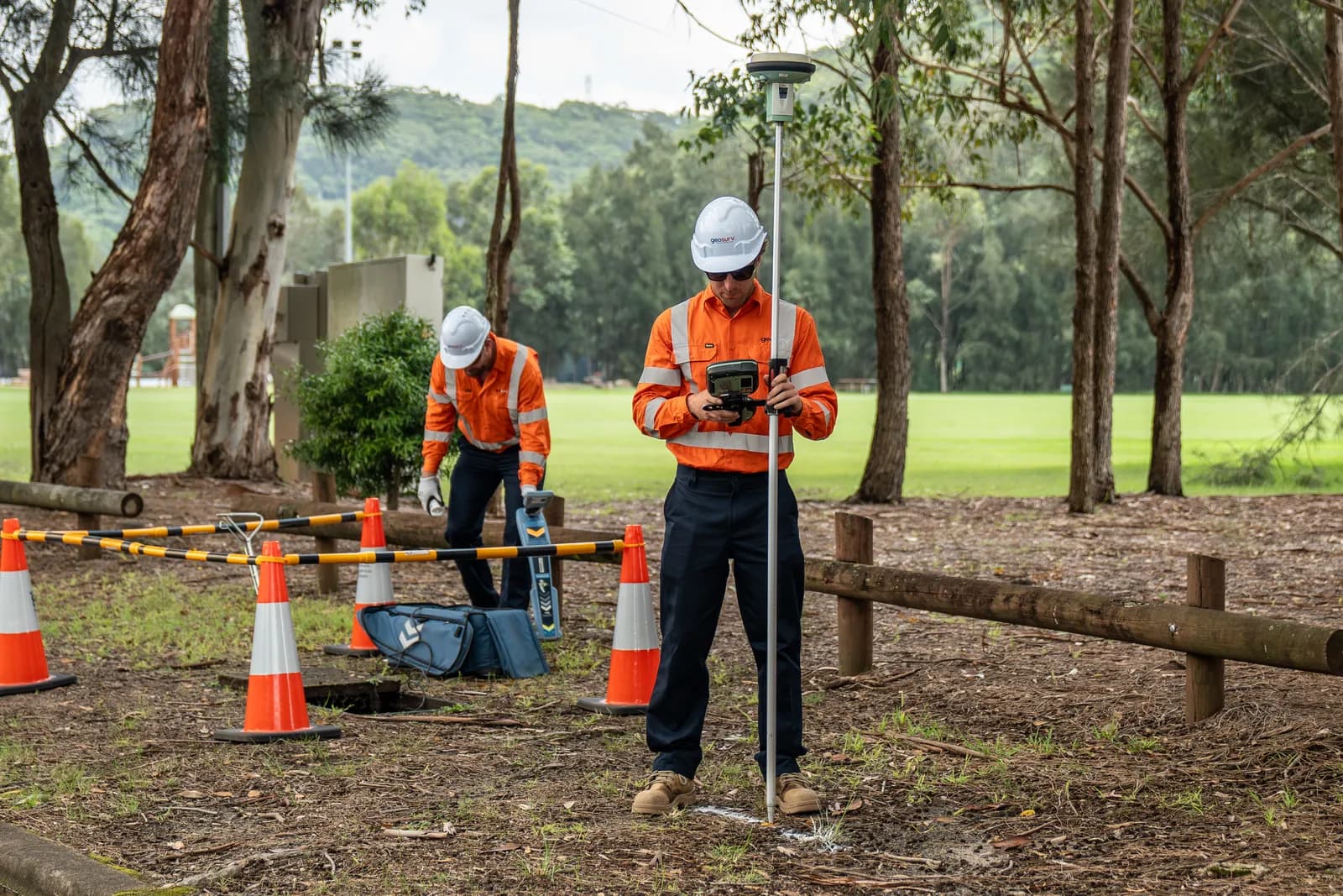 Geosurv detailed mapping of underground assets and service networks